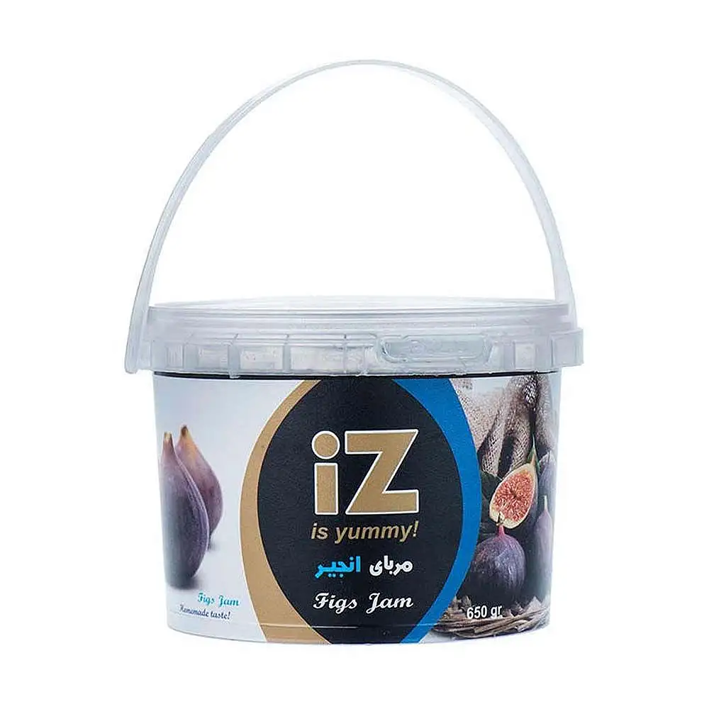 پک مربا انجیر ایز 650 گرمی بسته 3 عددی