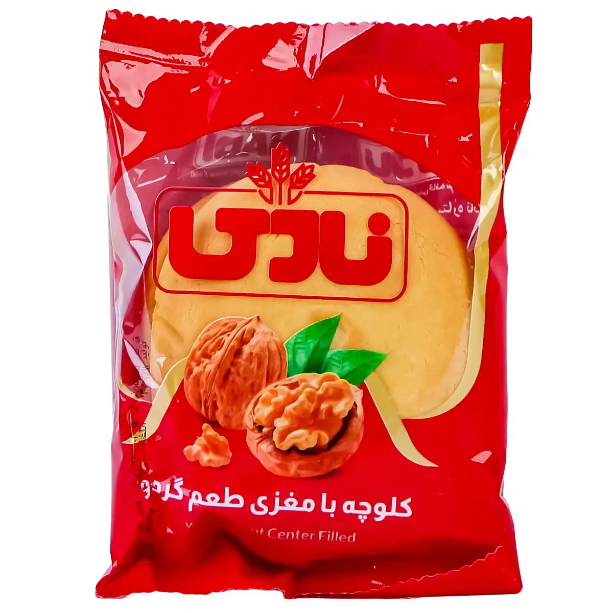 کلوچه گردویی نادی 100 گرمی بسته 12 عددی