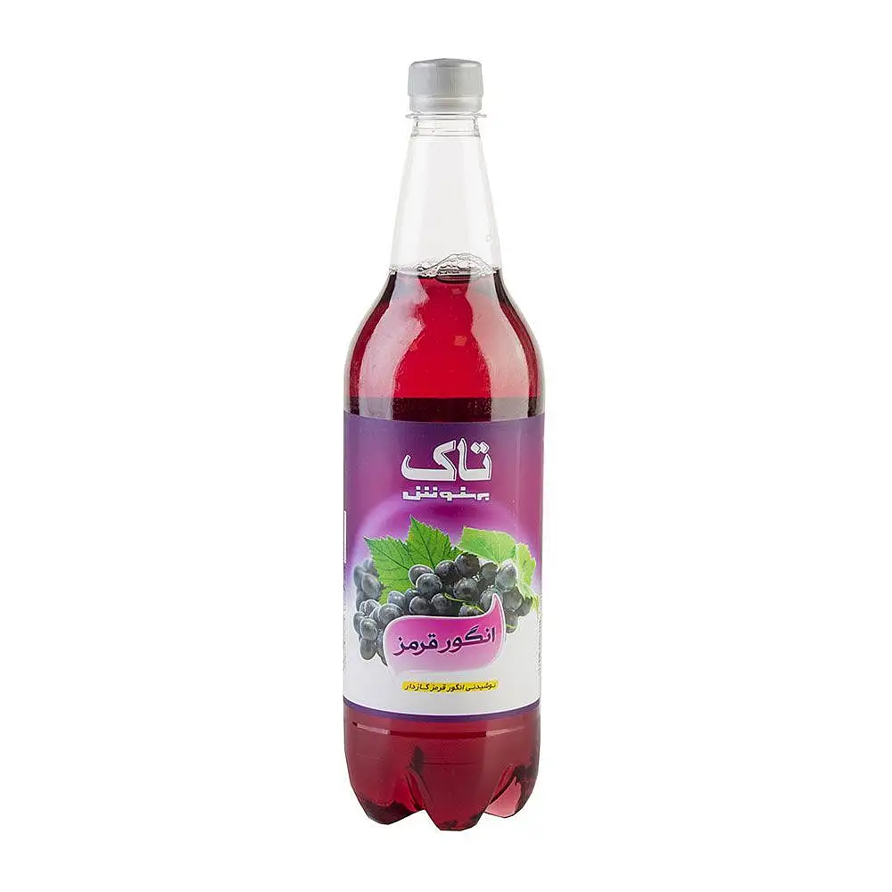 پک آبميوه گازدار انگور تاک بهنوش 1 لیتری بسته 4 عددی
