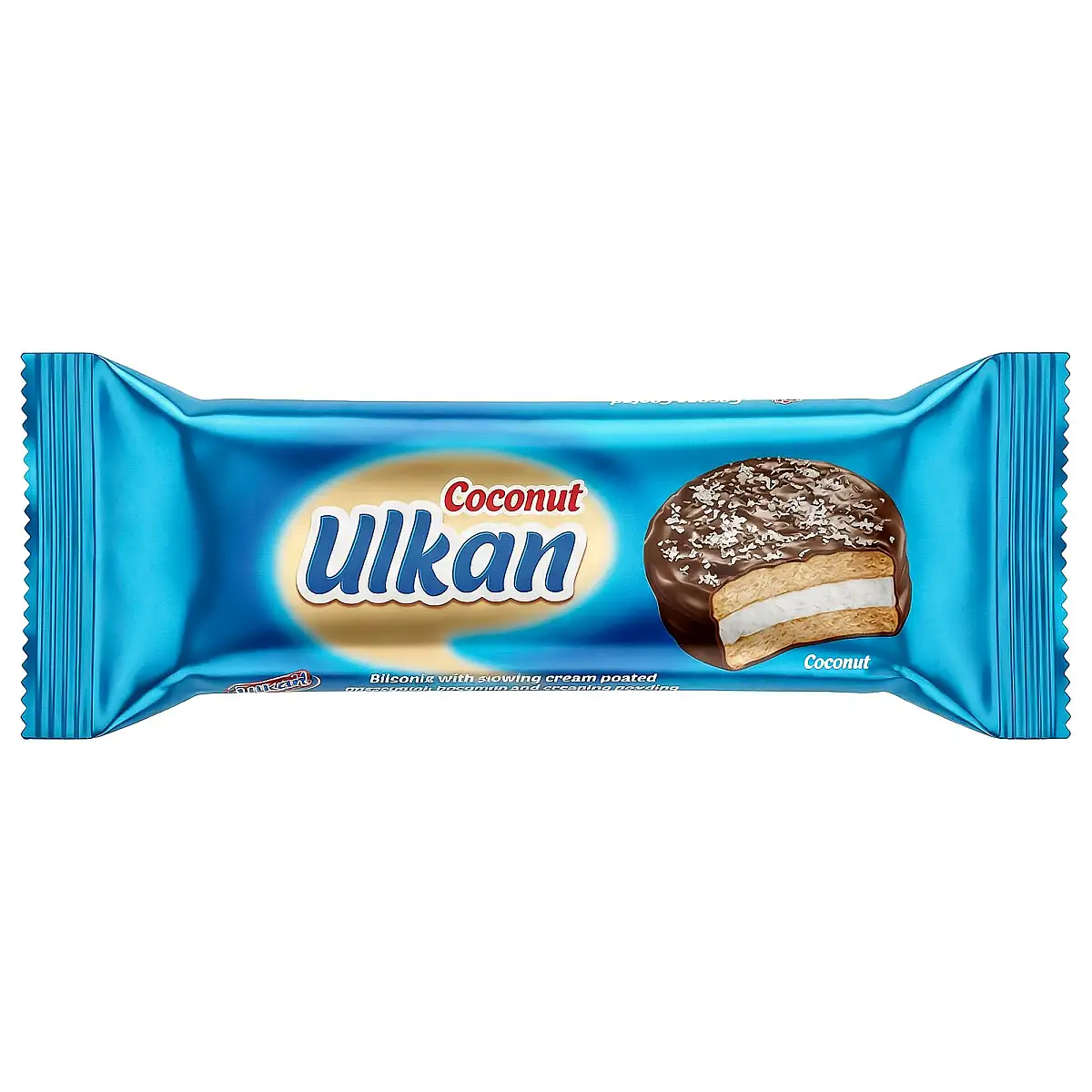 کوکی کاکائویی با پودر نارگیل 60 گرمی شیرین وطن بسته 2 عددی