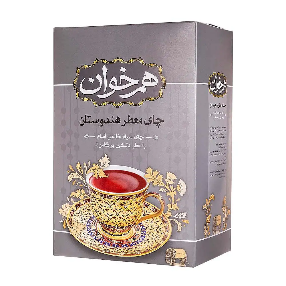 پک چای سیاه معطر هندوستان هم خوان 450 گرمی بسته 3 عددی