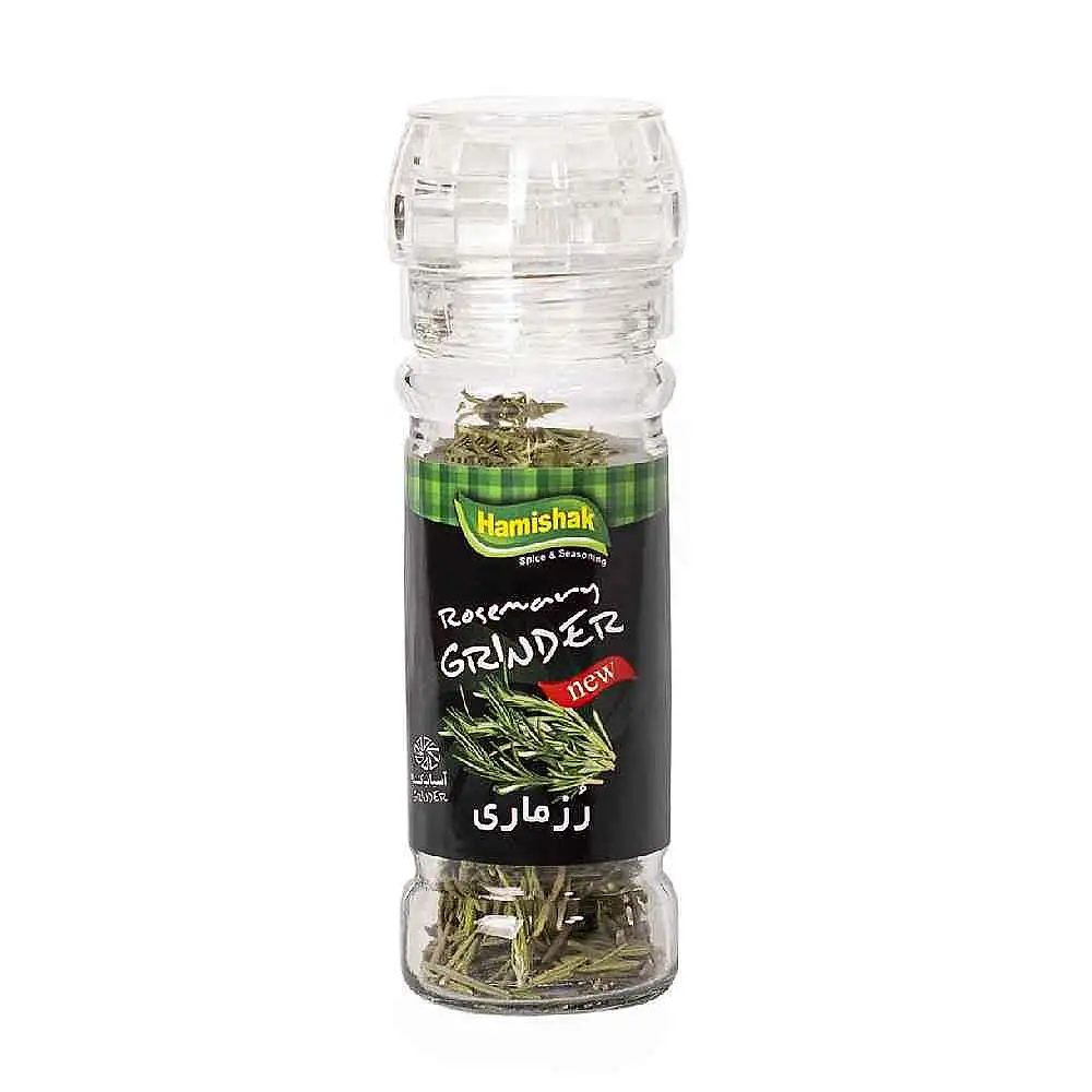 رزماری خشک بطری شیشه ای 15 گرمی همیشک