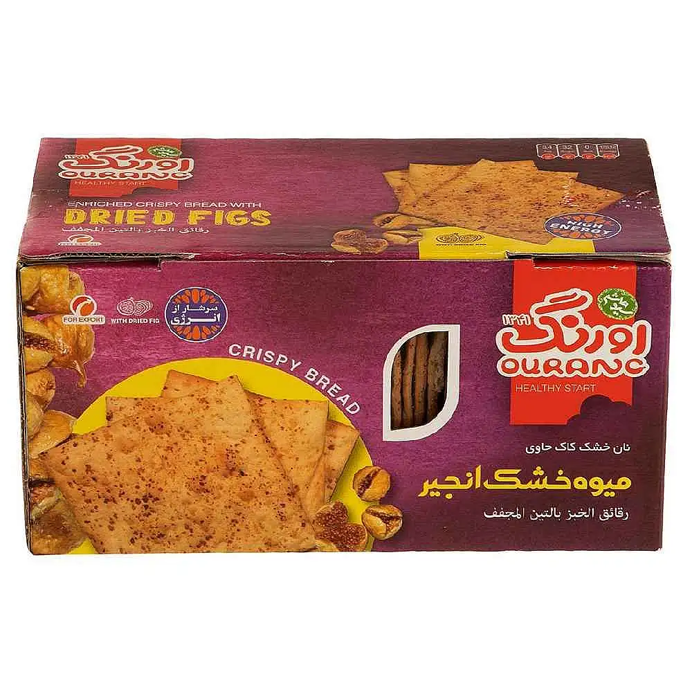 نان سنتی کاک حاوی انجیر خشک اورنگ مقدار - 400 گرم
