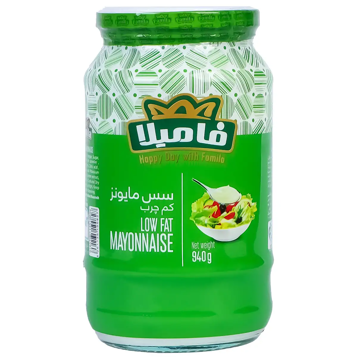 پک سس مایونز کم چرب فامیلا 940 گرمی بسته 3 عددی