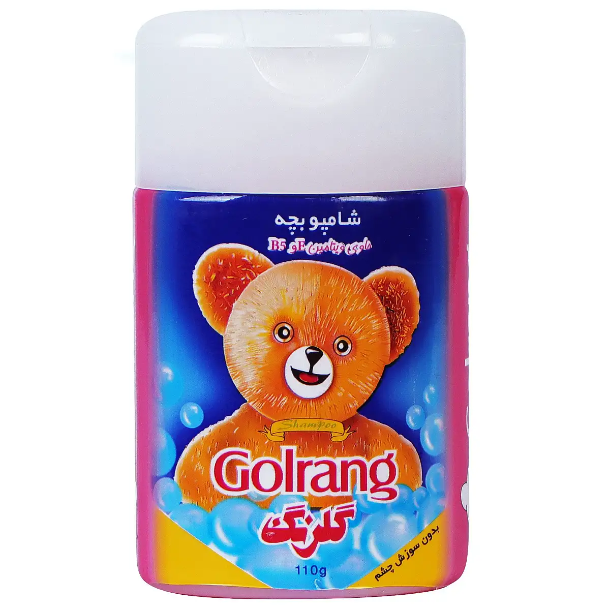 شامپو کودک گلرنگ خرسی 110 گرمی