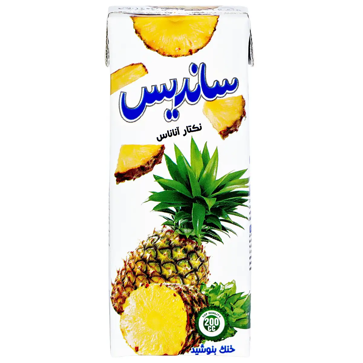 نکتار آناناس 200 سی سی ساندیس بسته 2 عددی