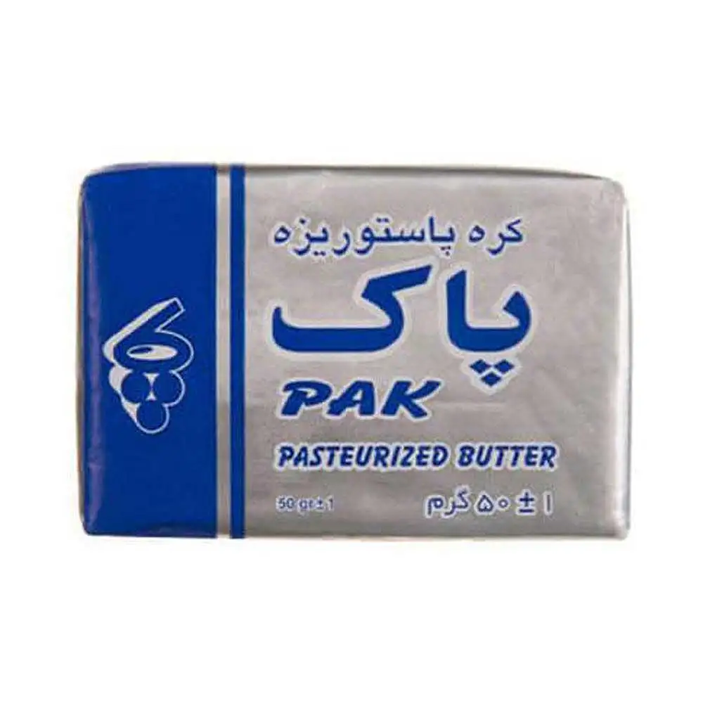 کره پاک 50 گرمی بسته 6 عددی