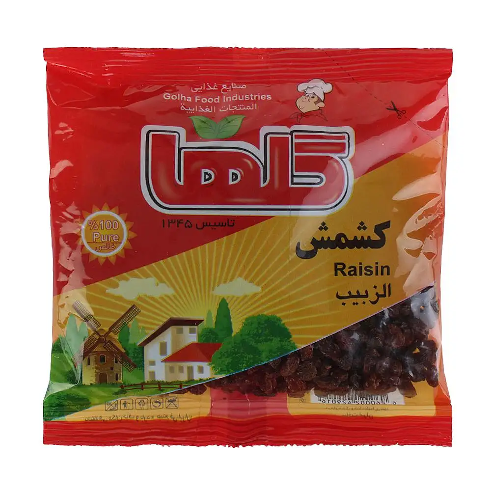 کشمش سلفونی 150 گرمی گلها