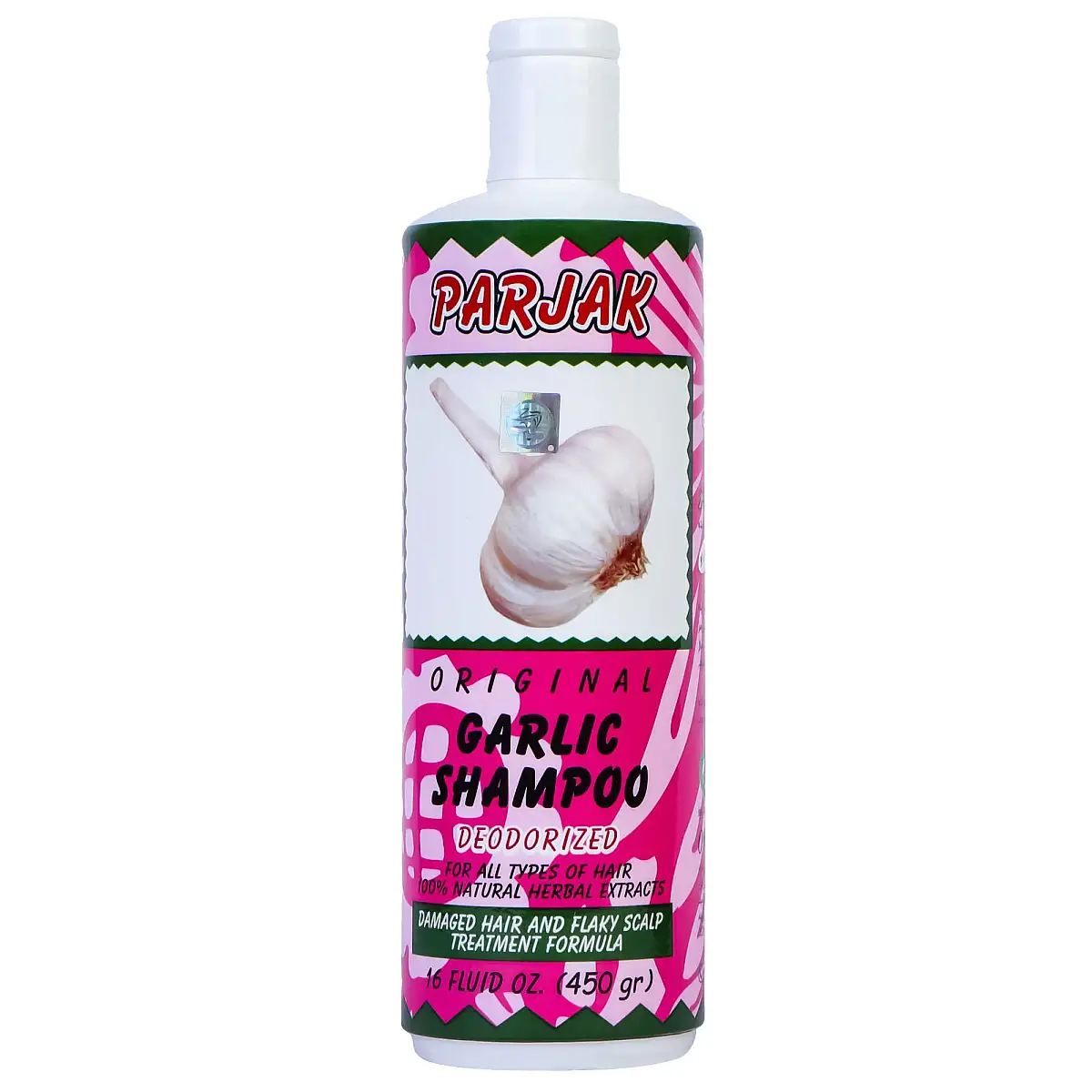 پک شامپو مو پرژک سیر 450 گرمی بسته 4 عددی