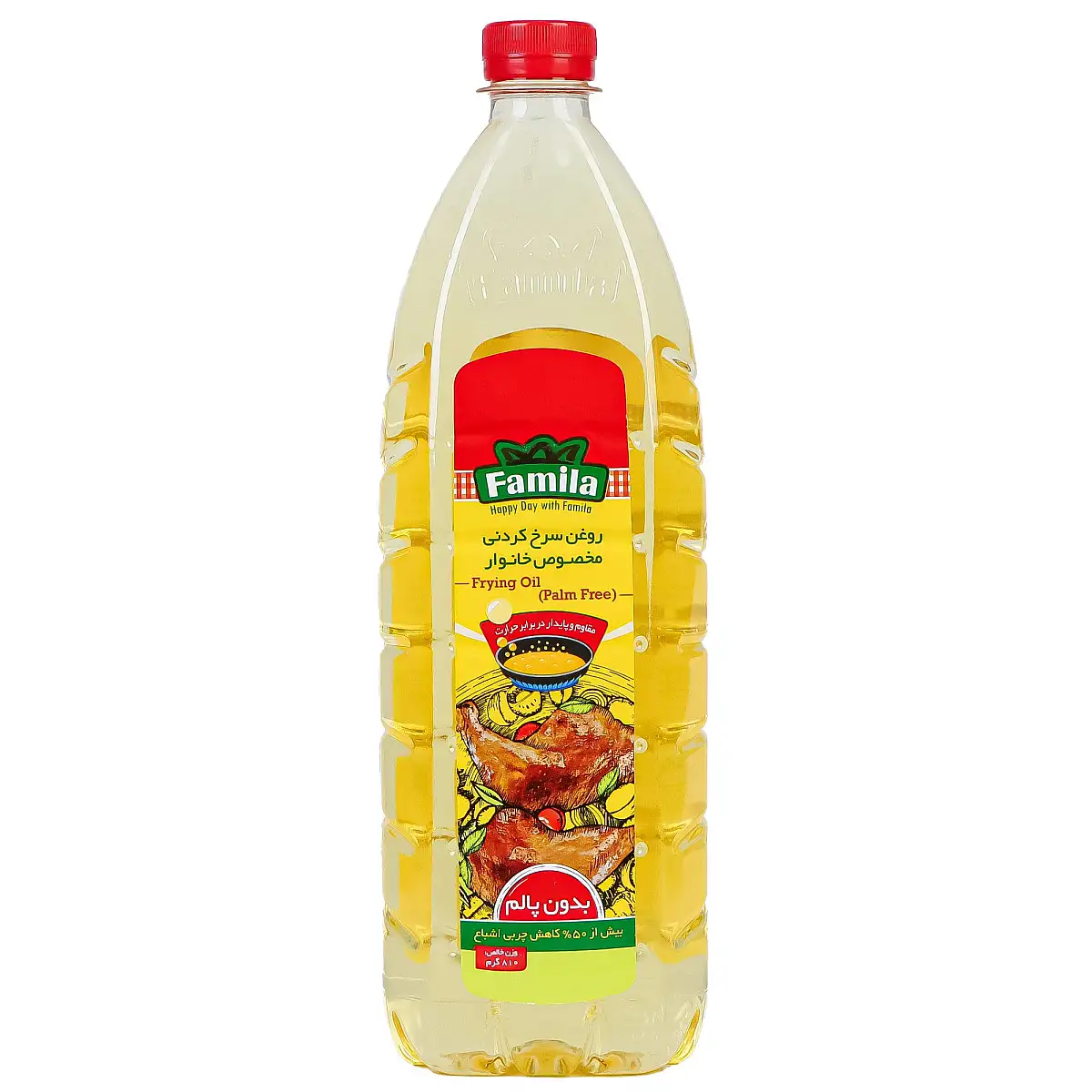 روغن سرخ کردنی بدون پالم فامیلا 810 گرمی