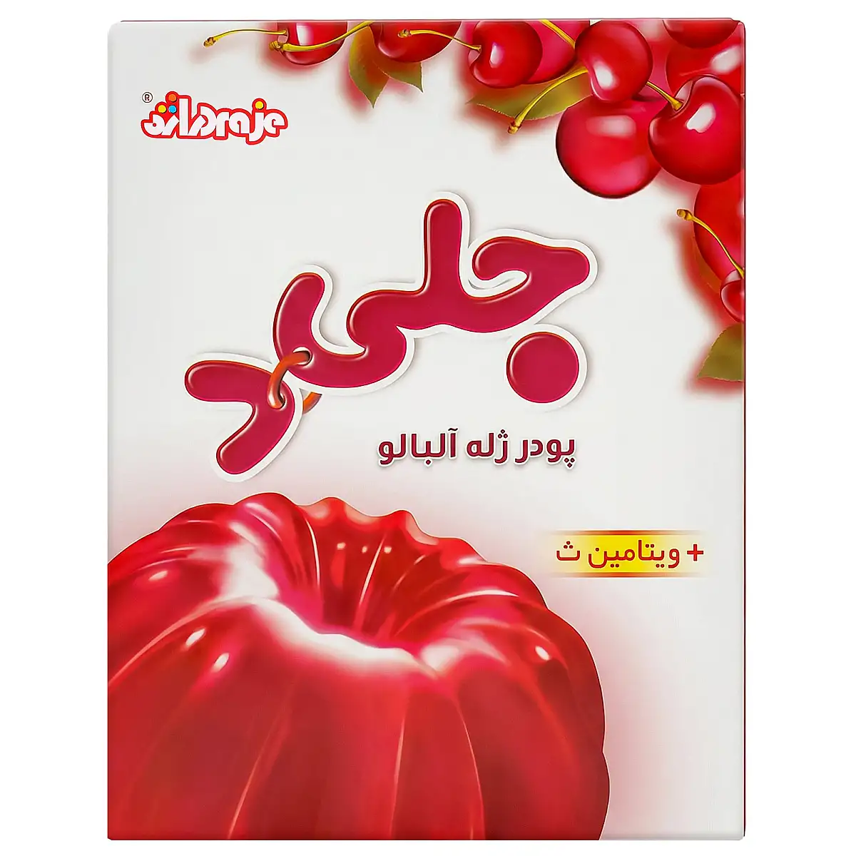 پودر ژله آلبالو دراژه بسته 2 عددی