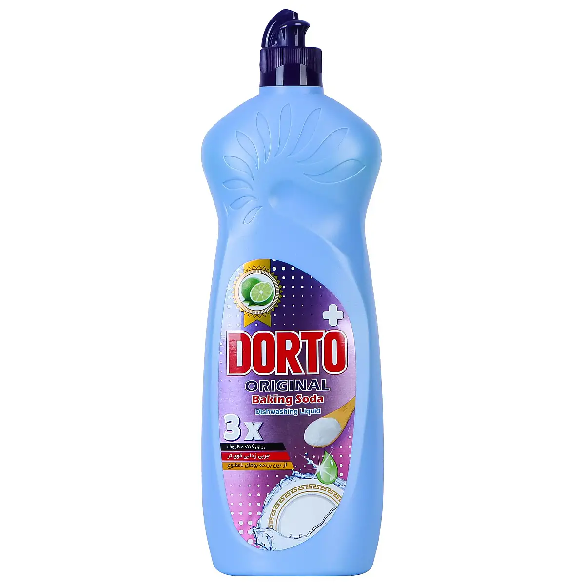 پک مایع ظرفشویی دورتو پلاس مدل Original 3x لیمویی 750 گرمی بسته 3 عددی