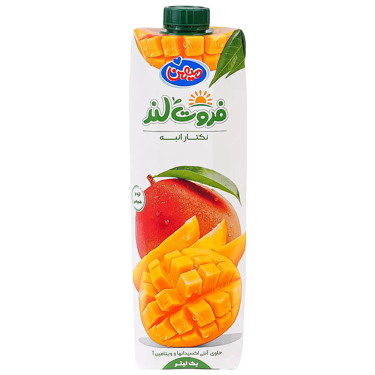 نکتار انبه 1 لیتری فروت لند بسته 2 عددی