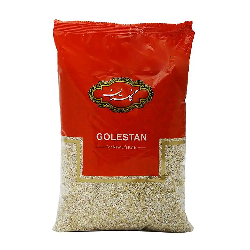 پک بلغور جو گلستان 900 گرمی بسته 3 عددی