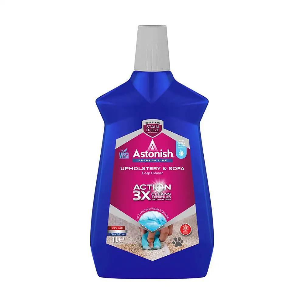مایع لکه بر فرش و مبلمان آستونیش مدل Deep Cleaner حجم 1 لیتر