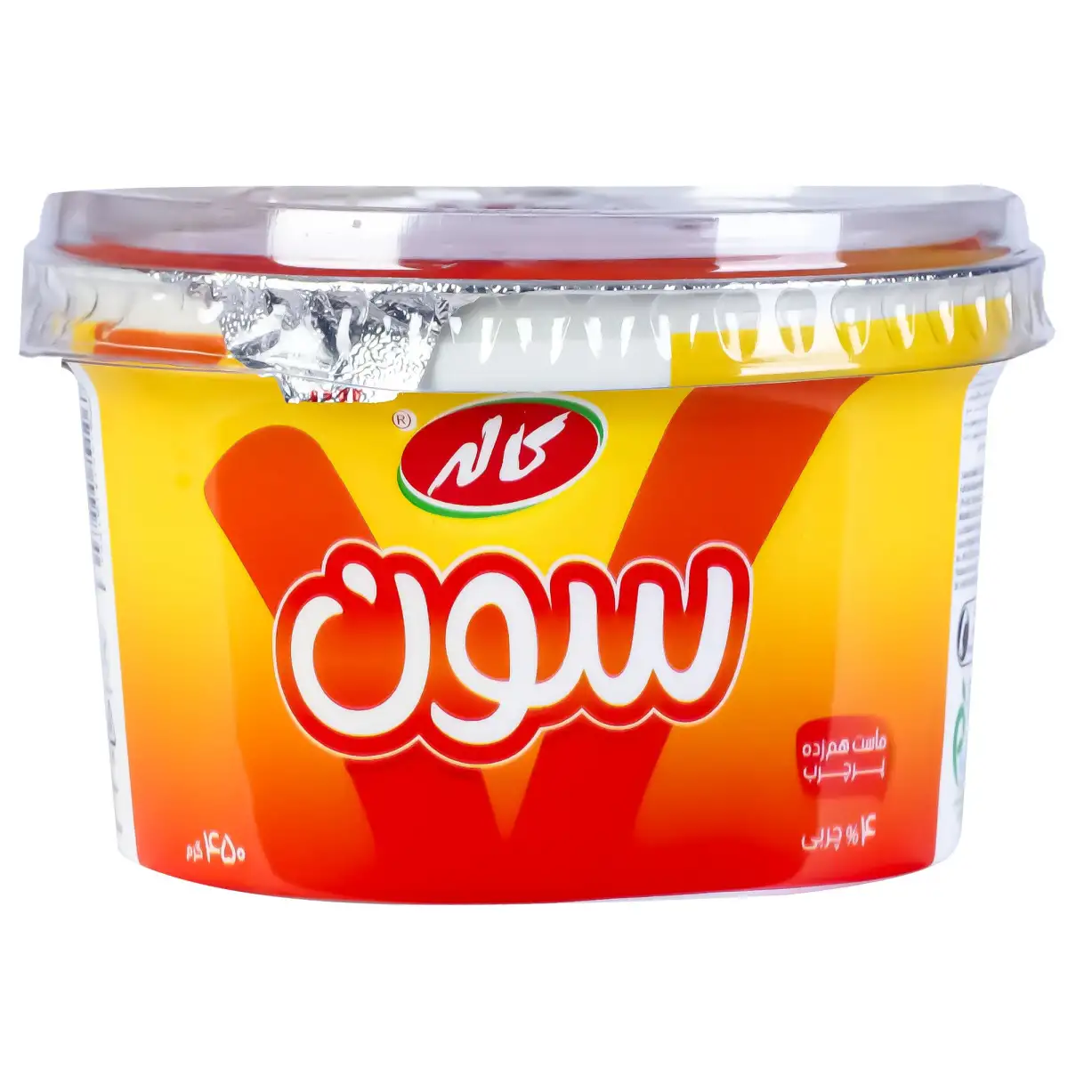 ماست همزده پرچرب 4% چربی سون 450 گرمی