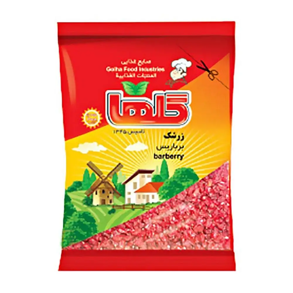 زرشک پفکی سلفونی 40 گرمی گلها
