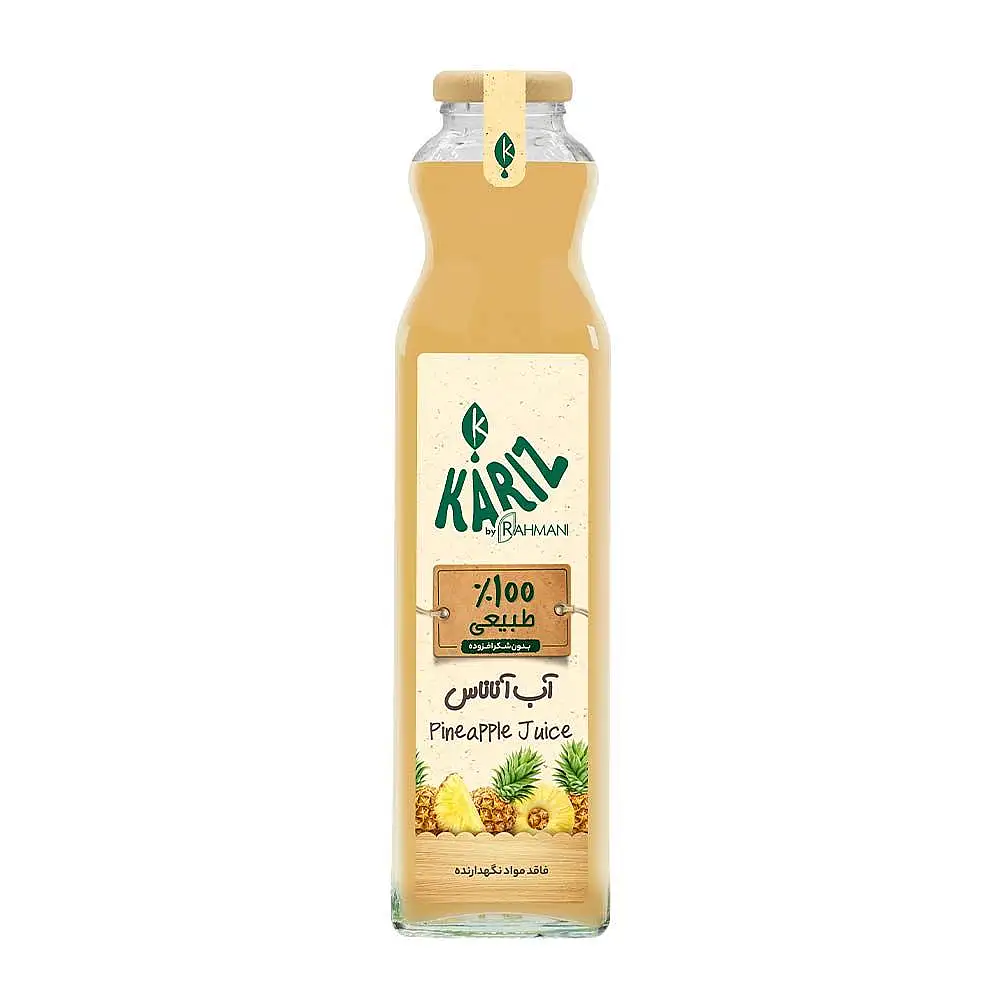 آبمیوه آناناس کاریز 750 میلی لیتری