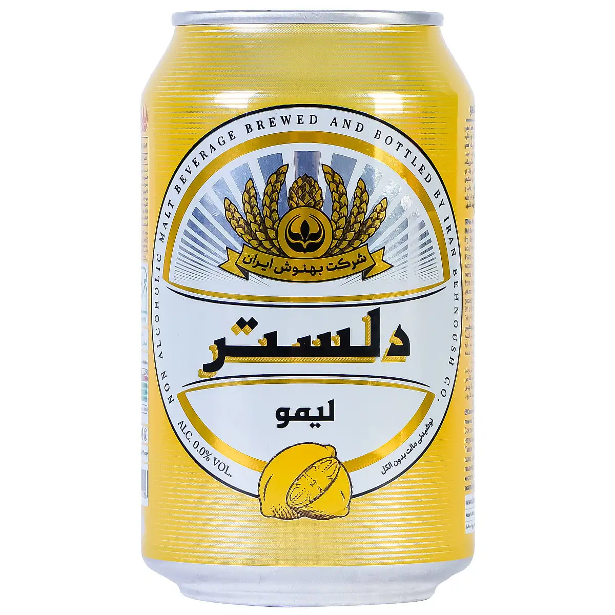 پک ماالشعیر لیمو دلستر 330 میلی لیتری بسته 4 عددی