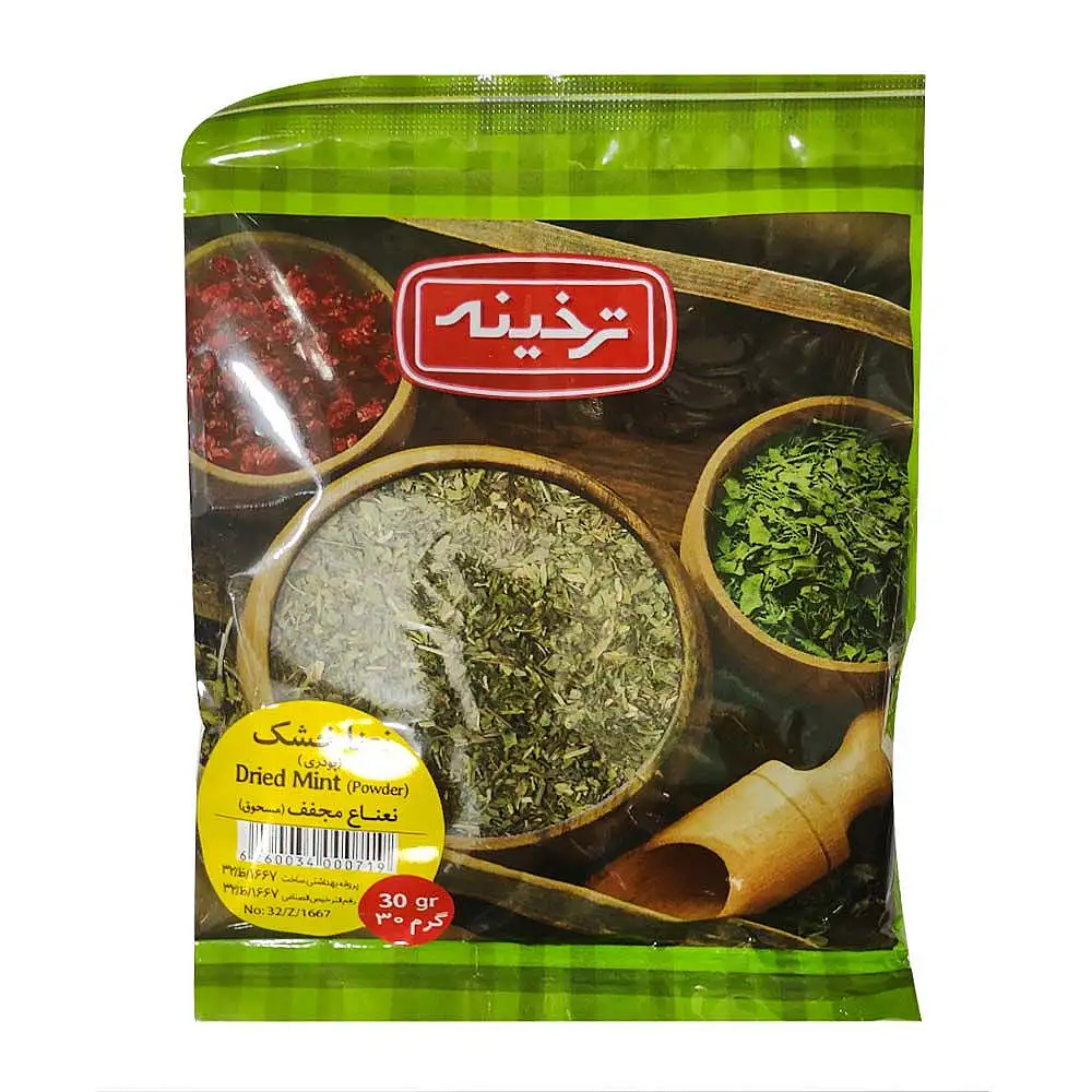 نعنا خشک ترخینه 30 گرمی