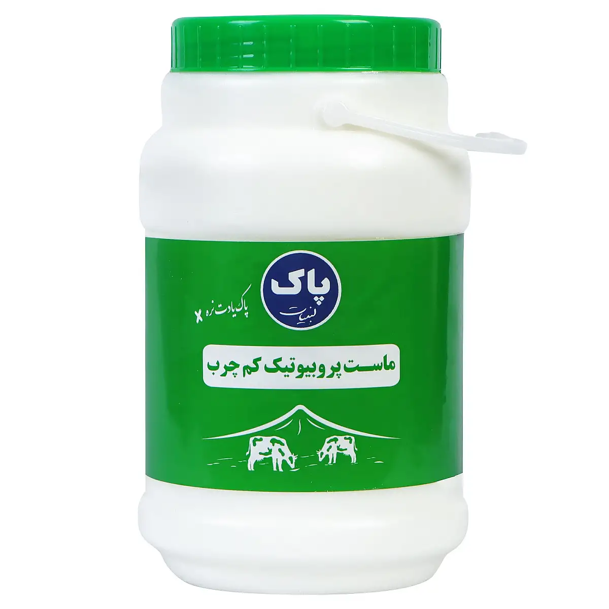 ماست کم چرب پروبیوتیک 2 کیلوگرمی پاک بسته 2 عددی
