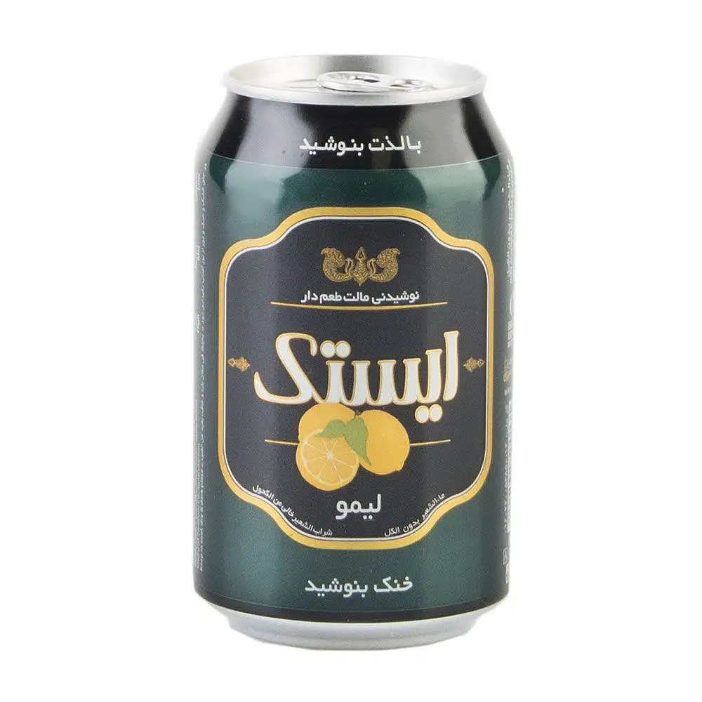 پک ماءالشعیر لیمویی ایستک 330 میلی لیتری بسته 3 عددی