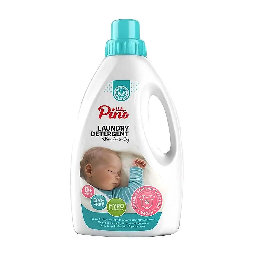 مایع لباسشویی نوزاد و کودک پینو بیبی مدل BLUE حجم 2 لیتری بسته 2 عددی