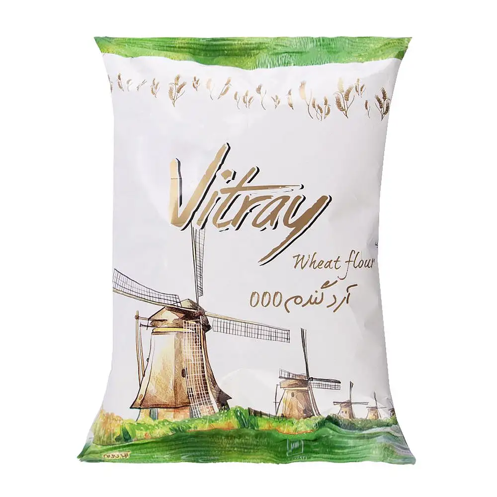پک آرد گندم نول ویترای 900 گرمی بسته 3 عددی