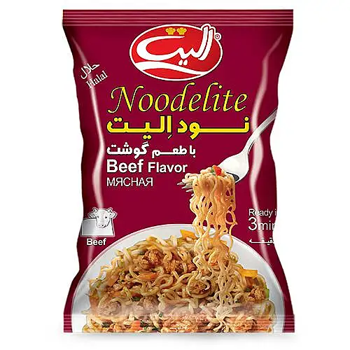 نودل گوشت الیت 75 گرمی