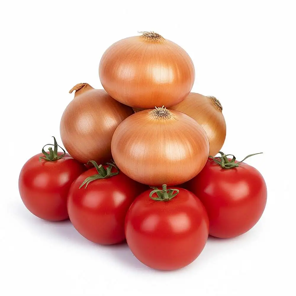 پک گوجه و پیاز 1 کیلوگرمی