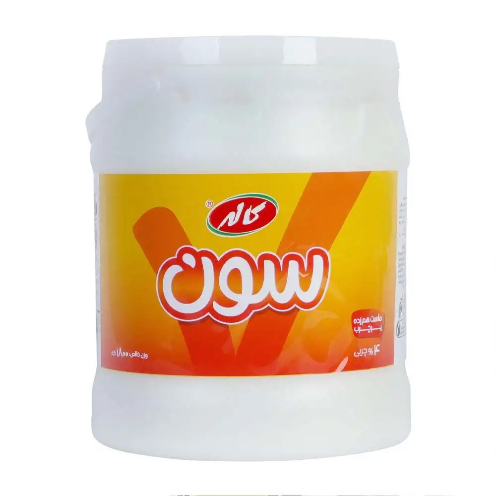 پک ماست پر چرب همزده سون 1.8 کیلوگرمی بسته 4 عددی